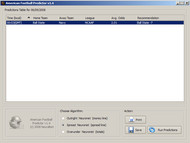American Football Predictor screenshot